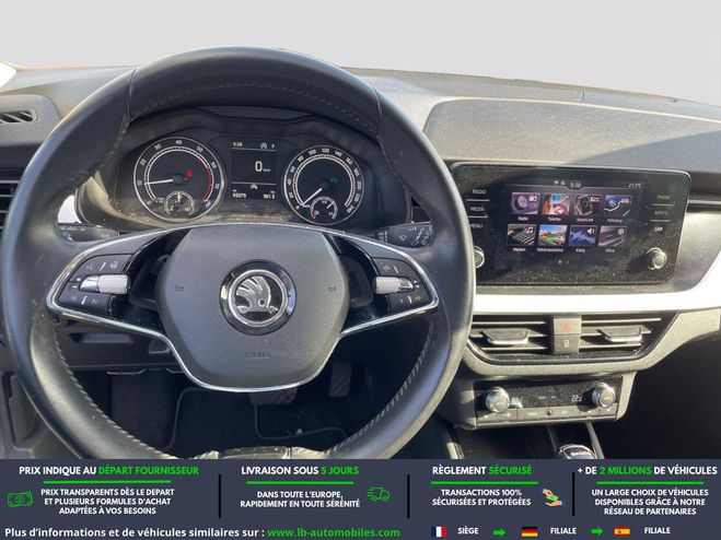 Skoda Scala 1.0 TSI 110 ch BVA Bleu de 2021