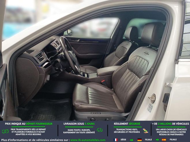 Skoda Superb 2.0 TDI 190 BVA 4x4 Blanc M�tallique de 2018