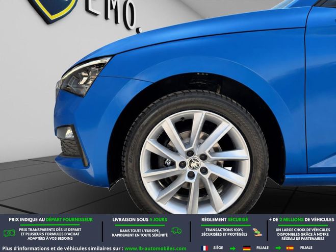 Skoda Scala 1.5 TSI 150 ch BVA Bleu M�tallique de 2020