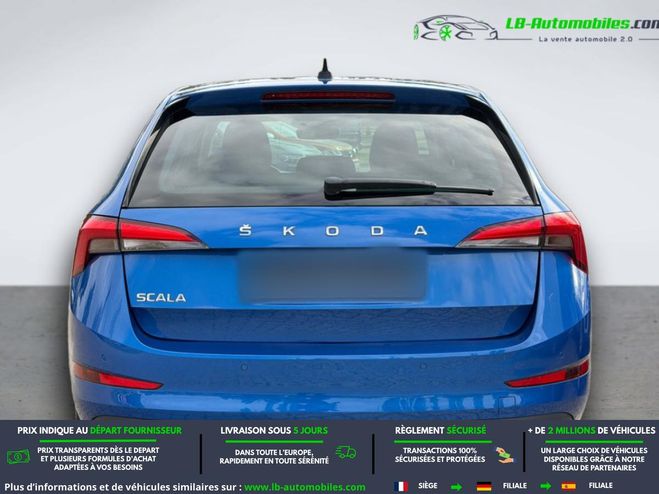 Skoda Scala 1.0 TSI 116 ch BVM Bleu M�tallique de 2020