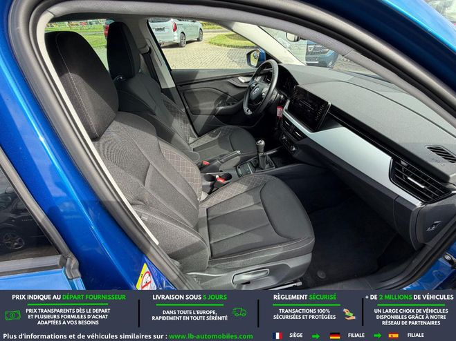 Skoda Scala 1.0 TSI 116 ch BVM Bleu M�tallique de 2020