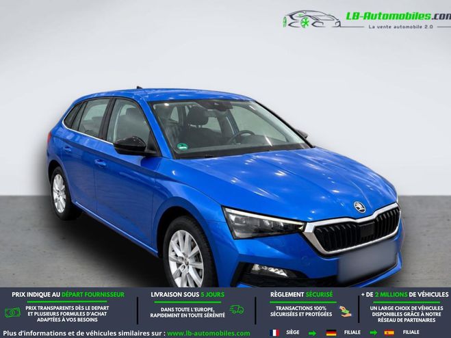 Skoda Scala 1.0 TSI 116 ch BVA Bleu M�tallique de 2021