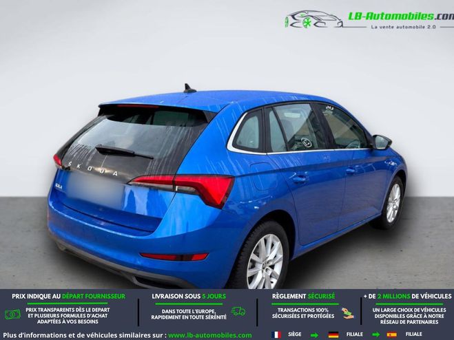 Skoda Scala 1.0 TSI 116 ch BVA Bleu M�tallique de 2021