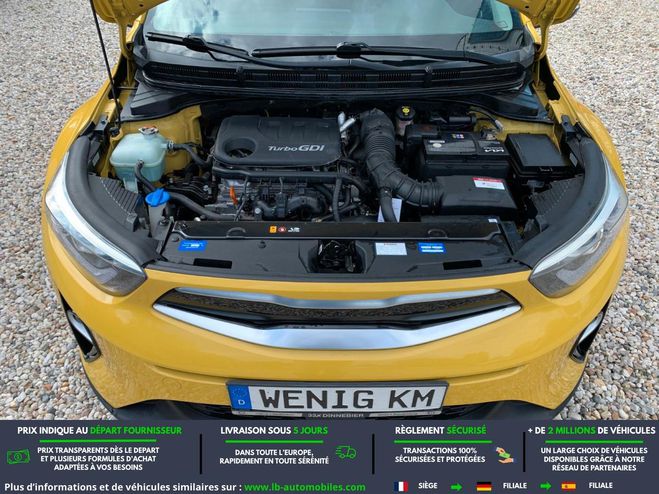 Kia Stonic 1.0 T-GDi 120 ch BVA Jaune M�tallique de 2018