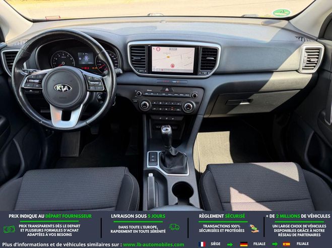 Kia Sportage 1.6 GDi 132 4x2 BVM Gris M�tallique de 2020