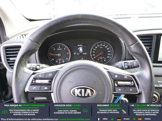 Kia Sportage 1.6 CRDi 136 4x2 BVA Noir M�tallique de 2021