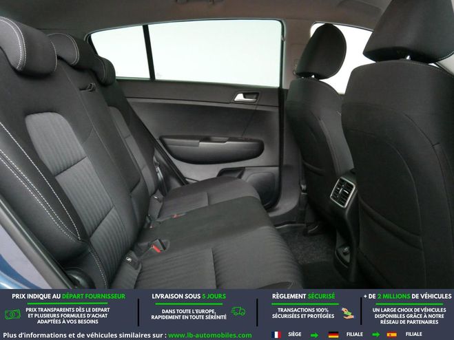 Kia Sportage 1.6 CRDi 136 4x2 BVA Bleu M�tallique de 2020