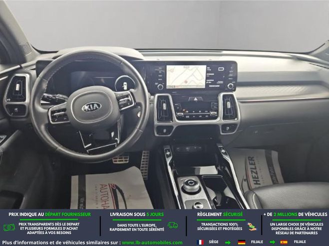 Kia Sorento 1.6 T-GDi Hybride 230 ch 5 pl BVA Noir M�tallique de 2021