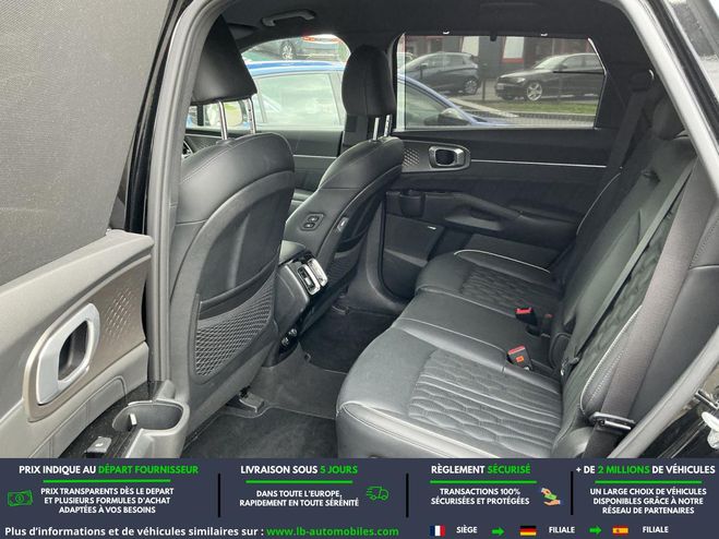 Kia Sorento 1.6 T-GDi Hybride 230 ch 5 pl BVA Noir M�tallique de 2021