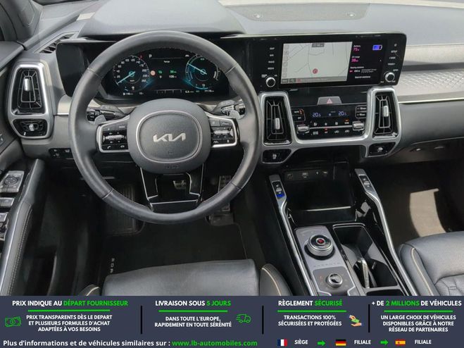 Kia Sorento 1.6 T-GDi Hybride 230 ch 5 pl BVA Noir M�tallique de 2021