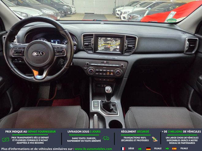 Kia Sportage 1.6 GDi 132 4x2 Noir M�tallique de 2016