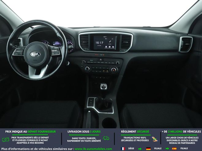 Kia Sportage 1.6 GDi 132 4x2 BVM Noir M�tallique de 2019