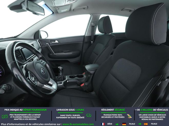 Kia Sportage 1.6 GDi 132 4x2 BVM Noir M�tallique de 2019