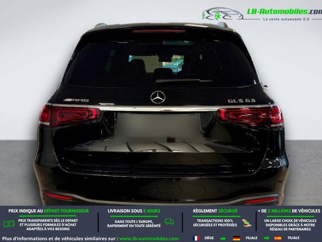 Mercedes GLS 63 AMG EQBoost BVA 4-Matic+ Noir M�tallique de 2021