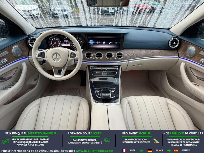 Mercedes Classe E 220 CDI BVA Noir M�tallique de 2017