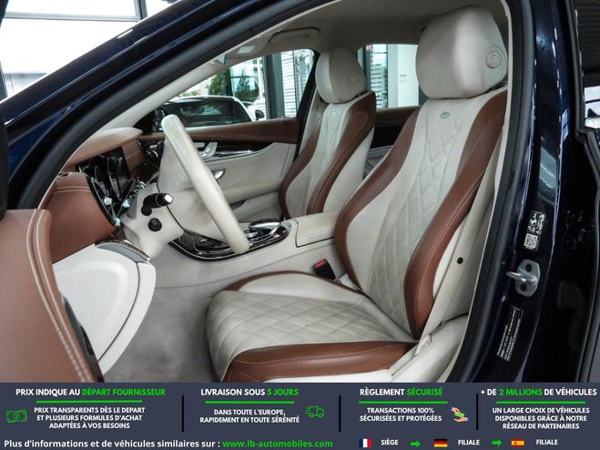 Mercedes Classe E 400 CDI BVA Bleu M�tallique de 2018