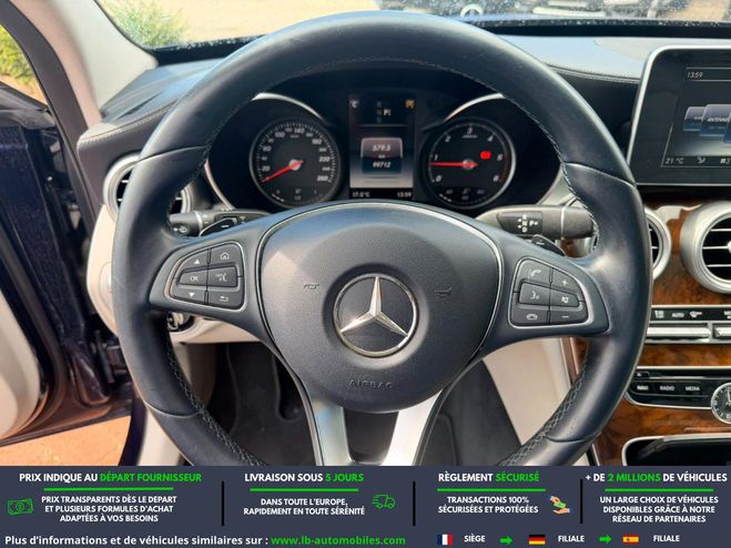 Mercedes Classe C 220 CDI BVA Bleu M�tallique de 2015
