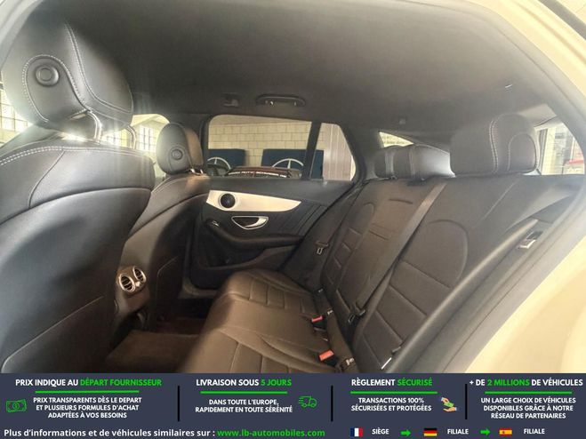 Mercedes Classe C 180 BVA Blanc M�tallique de 2015