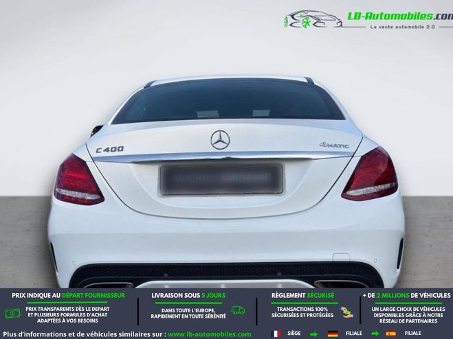 Mercedes Classe C 400 4MATIC BVA Blanc de 2018
