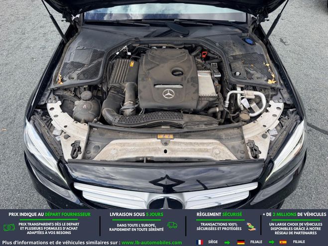 Mercedes Classe C 180 BVA Noir M�tallique de 2018