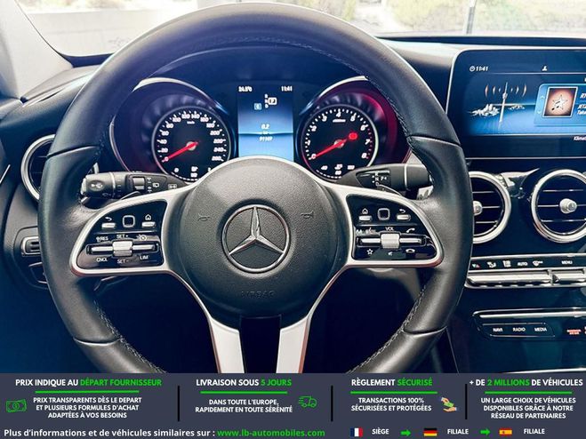 Mercedes Classe C 180 BVA Gris M�tallique de 2018