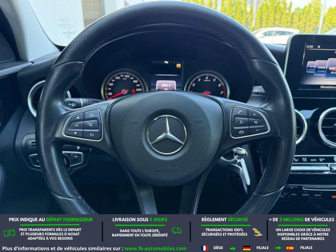 Mercedes Classe C 180 Noir M�tallique de 2016