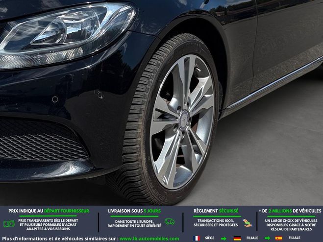 Mercedes Classe C 180 Noir M�tallique de 2016
