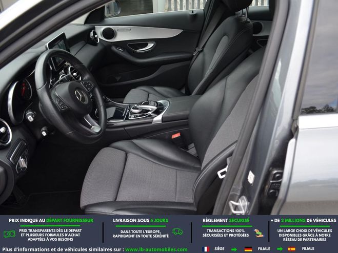 Mercedes Classe C 180 BVA Gris M�tallique de 2017