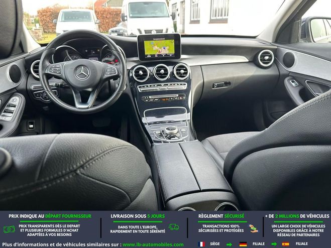 Mercedes Classe C 180 BVA Bleu M�tallique de 2016