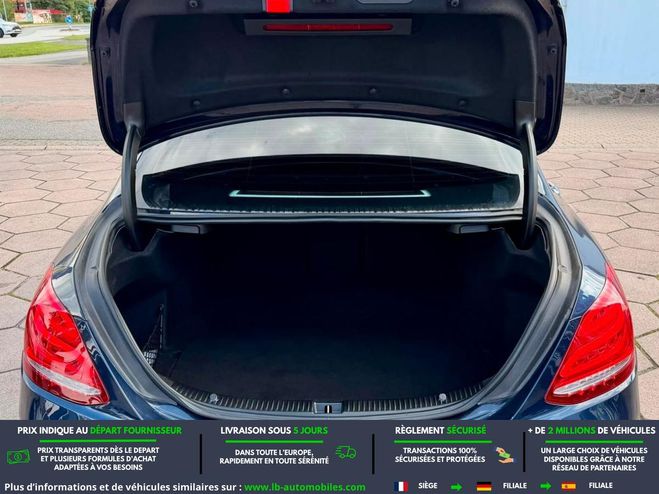 Mercedes Classe C 180 BVA Bleu M�tallique de 2016