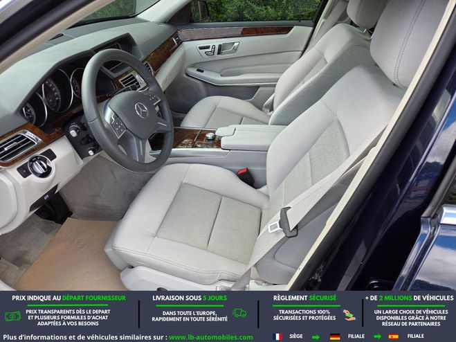 Mercedes Classe E 300 BVA Bleu M�tallique de 2013