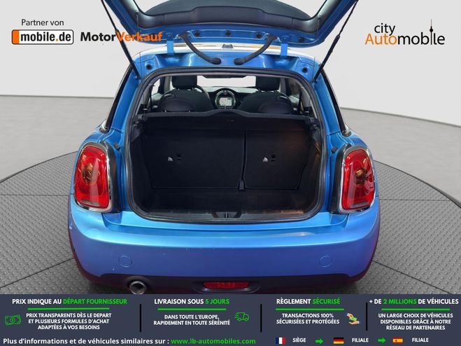 Mini Cabrio 136 ch BVM Bleu M�tallique de 2015