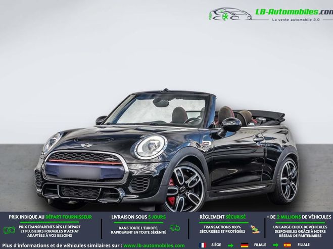 Mini Cabrio 231 ch John  Works BVA Noir M�tallique de 2016