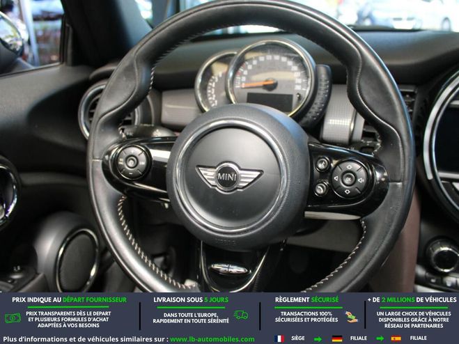 Mini Cabrio 136 ch BVM Bleu M�tallique de 2016