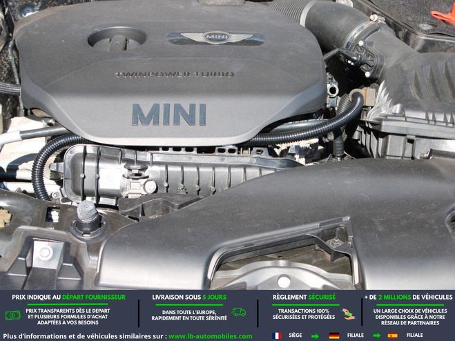 Mini Cabrio 136 ch BVM Noir de 2015