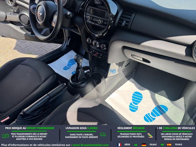 Mini Cabrio One 102 ch BVM Noir de 2016