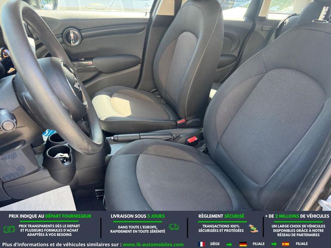 Mini Cabrio One 102 ch BVM Noir de 2016