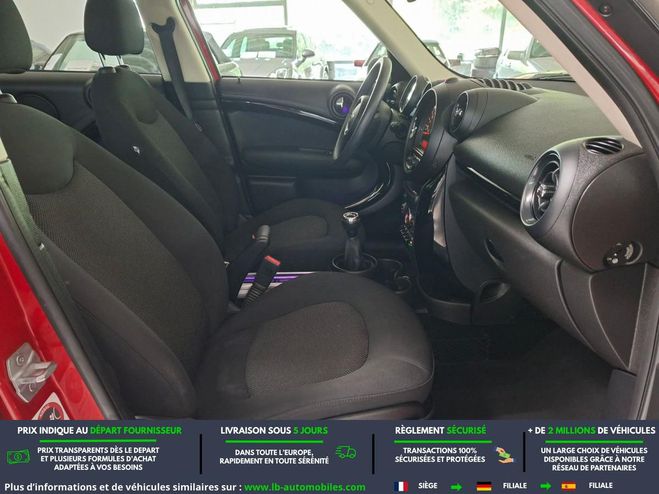 Mini Cabrio 122 ch BVM Rouge M�tallique de 2014