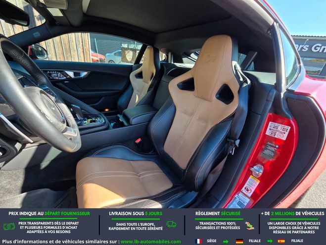 Jaguar F-Type Coup� V8 R 5.0 550  BVA Rouge de 2015