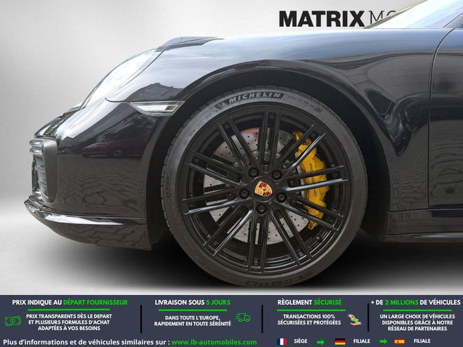 Porsche 911 Turbo S 3.8i 580 Noir M�tallique de 2017