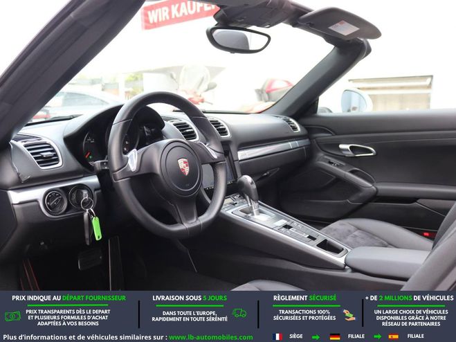 Porsche Boxster 2.7i 265 ch BVA Blanc M�tallique de 2013