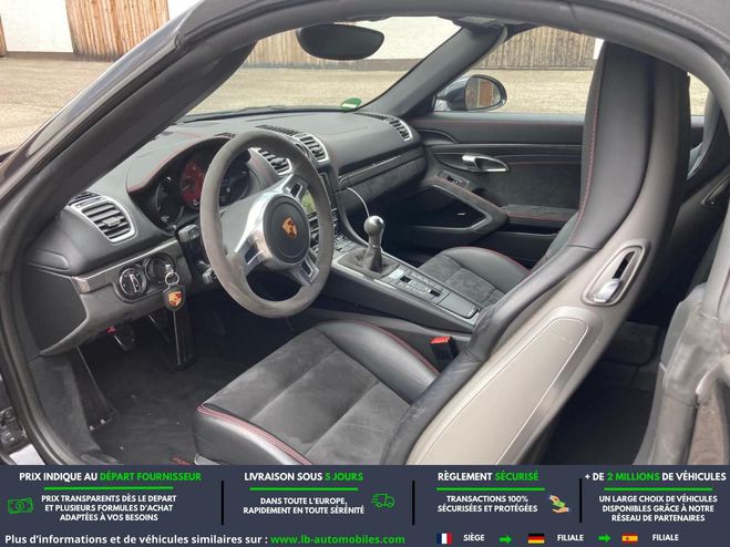 Porsche Boxster 3.4i GTS 330 ch BVM Noir de 2015