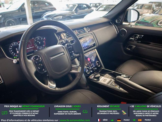 Land rover Range Rover TDV6 3.0L 258ch Noir M�tallique de 2018