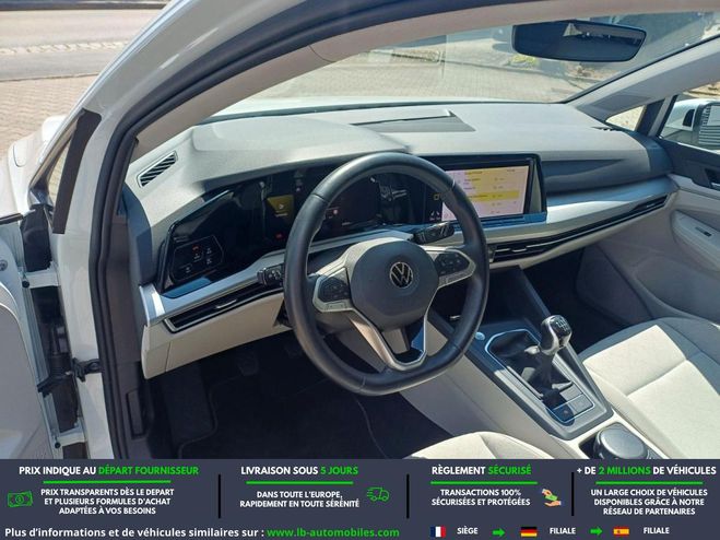 Volkswagen Golf 1.0 TSI 110 BVM Blanc M�tallique de 2021