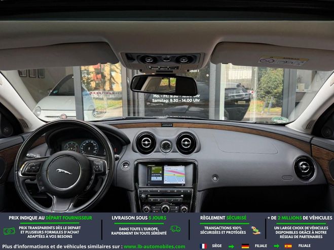 Jaguar XJ 300 ch Diesel BVA Noir M�tallique de 2016