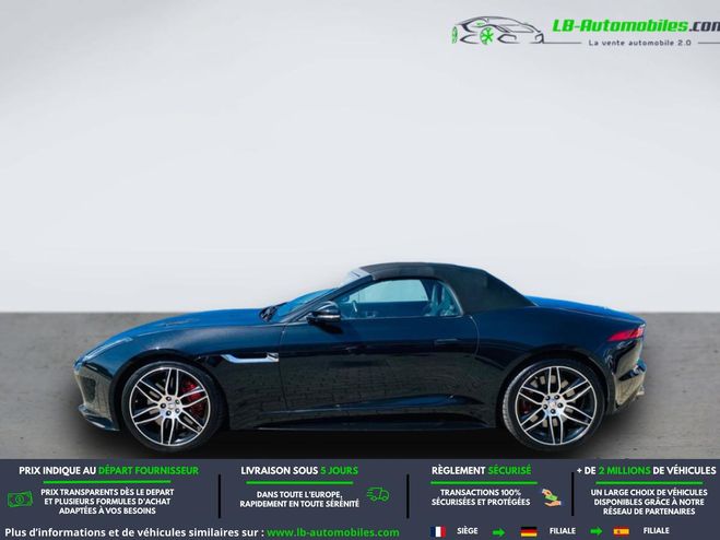 Jaguar F-Type Cabriolet V6 5L  550 ch BVA AWD Noir M�tallique de 2015