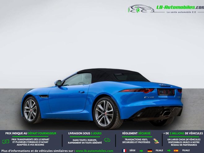 Jaguar F-Type Cabriolet 2L 300 ch BVA Bleu de 2020