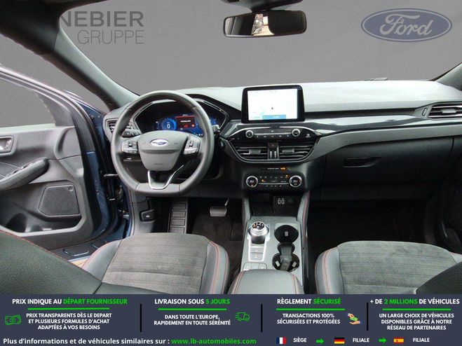 Ford Kuga 2.5 Duratec 225 ch PHEV BVA Bleu M�tallique de 2021