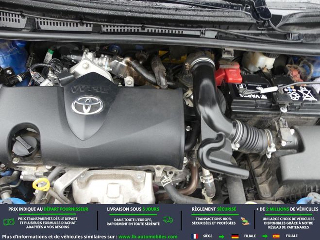 Toyota Yaris 110 VVT-i BVM Bleu M�tallique de 2020
