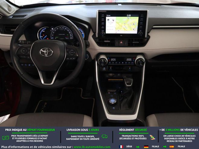 Toyota RAV 4 Hybride 222 ch AWD-i Rouge M�tallique de 2020